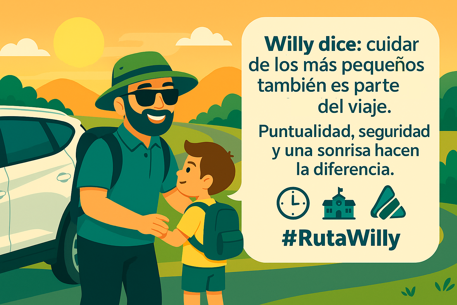 servicio de transporte seguro para niños en Bucaramanga