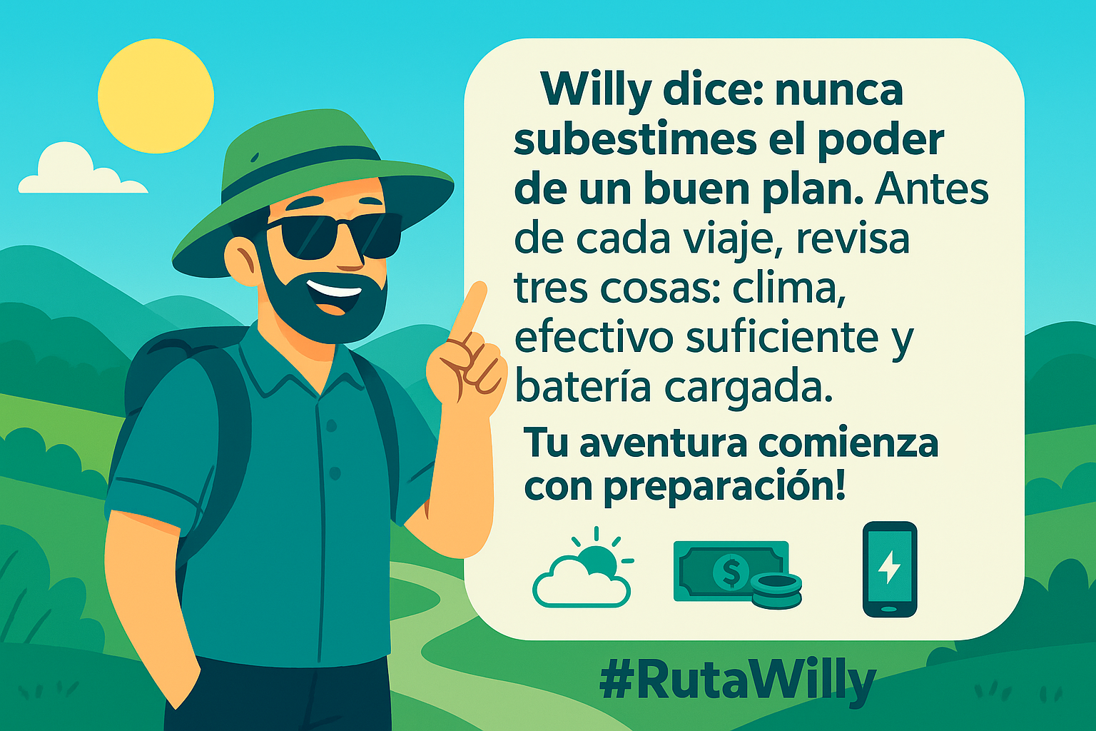 Consejo de Willy Tours sobre cómo planificar un viaje en Bucaramanga