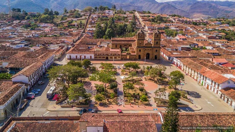 Paisaje de Zapatoca, el pueblo con clima de seda